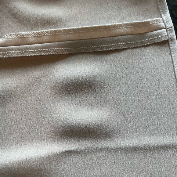 NWT BHLDN Cali Satin Cowl Neck MIDI Slip Dress in Champagne. Classic. Occasion. - Picture 14 of 16